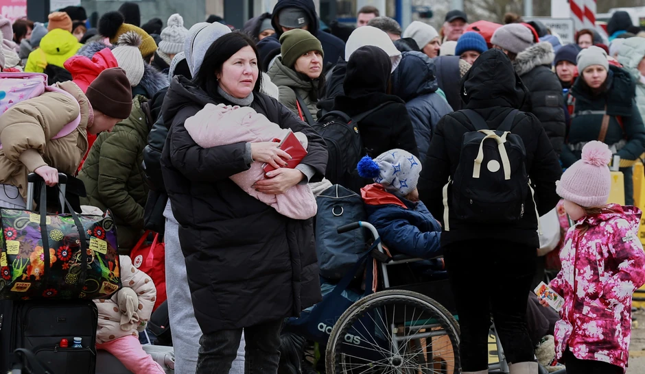 Prvi talas izbeglica iz Ukrajine