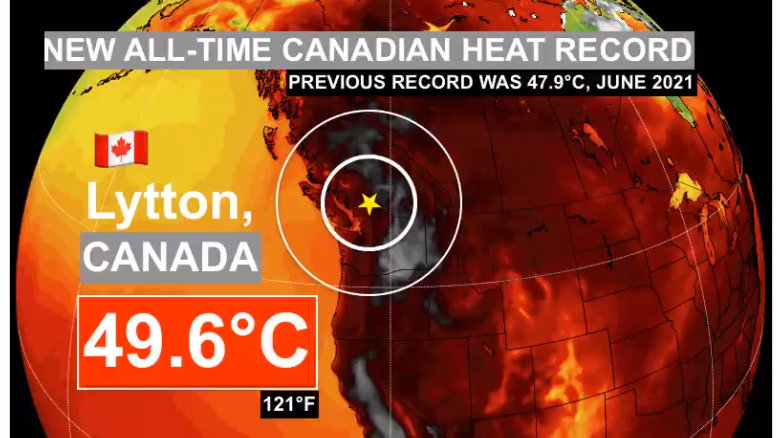 Kolejny rekord ciepła w Kanadzie!