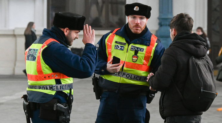 Fokozott ellenőrzés lesz Budapesten / Fotó: MTI/Máthé Zoltán