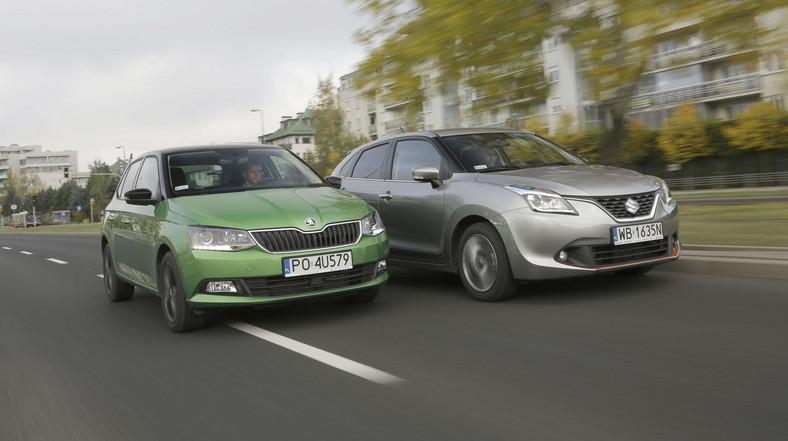 Skoda Fabia 1.2 TSI kontra Suzuki Baleno 1.0 Boosterjet - kto tu jest bez szans?