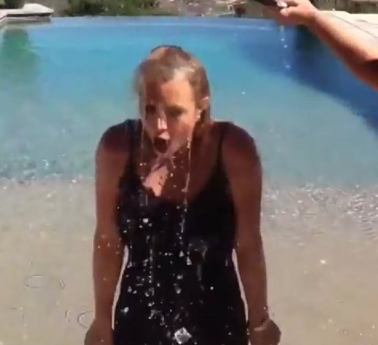 Britney Spears ALS Ice Bucket Challenge