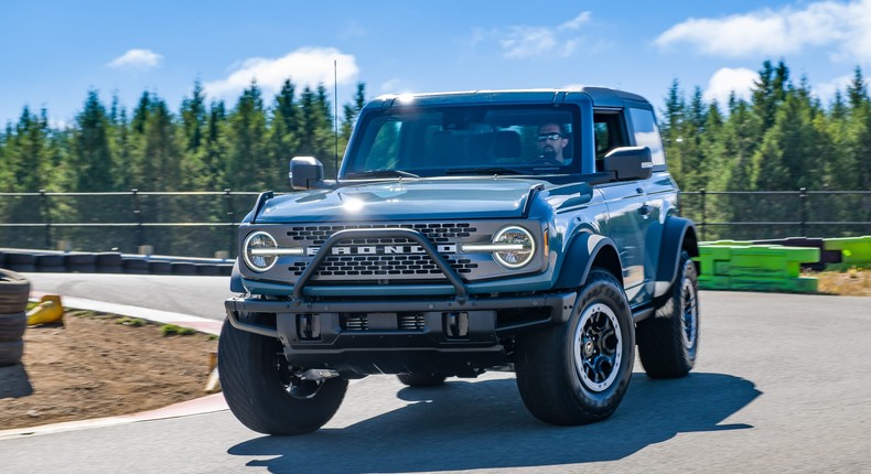 The 2021 Ford Bronco Badlands.
