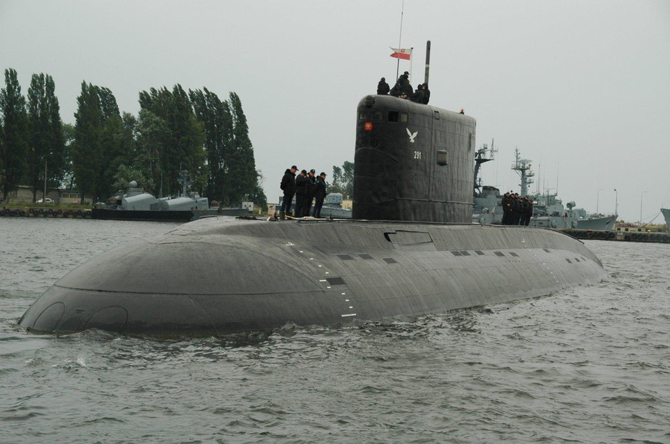 ORP Orzeł
w manewrach sił NATO