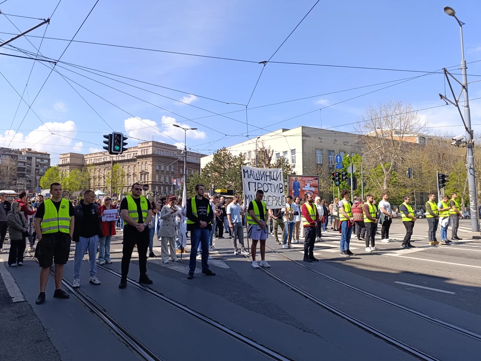 Odavanje pošte u Beogradu