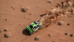 Eryk Goczał najszybszy na 9. etapie Rajdu Dakar. Problemy Konrada Dąbrowskiego