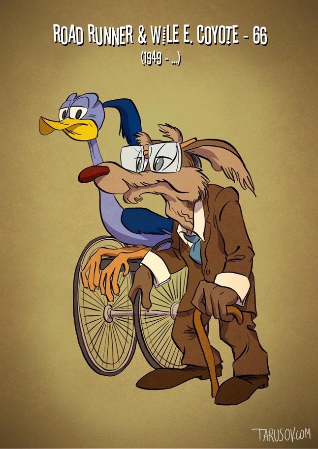 Ilyen öregek lennének ma a Disney hősei