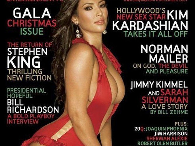 Kim Kardashian na okładce 'Playboya'