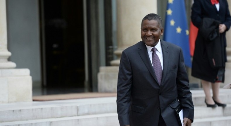 Aliko Dangote is Africa's richest man