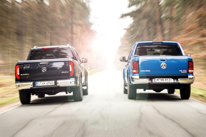 Porównanie: VW Amarok i Mercedes klasy X