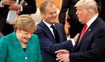 Merkel nie wyłączyła mikrofonu! Zobacz, o czym rozmawiała z Trumpem i Tuskiem