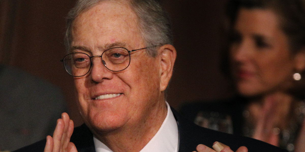 Billionaire Koch brothers are promising millions to Republicans that help sink 'Trumpcare'