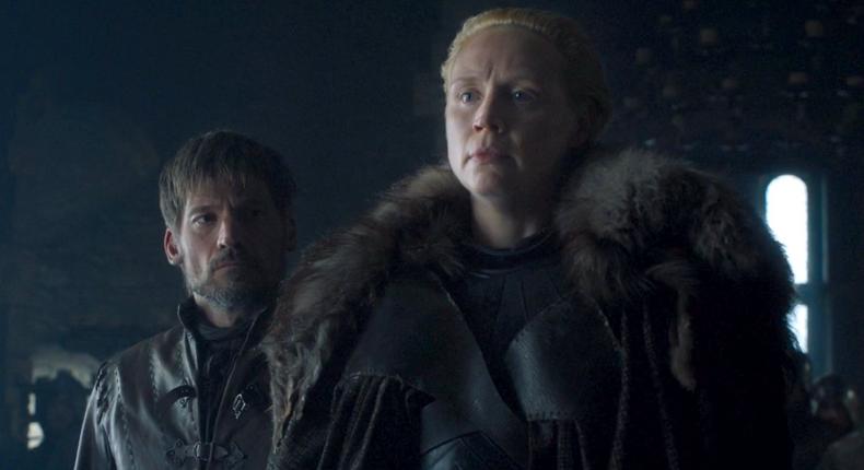 Jaime Brienne Game of Thrones season eight HBO