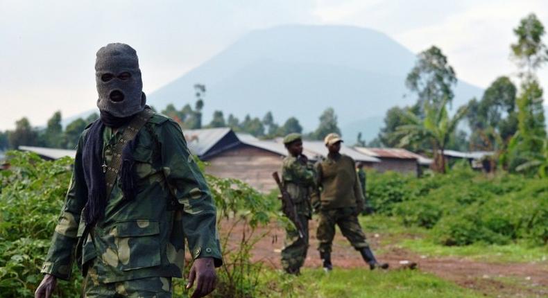 DR Congo security forces have been accused by the UN of using disproportionate force against militiamen, who are armed mainly with clubs and catapults