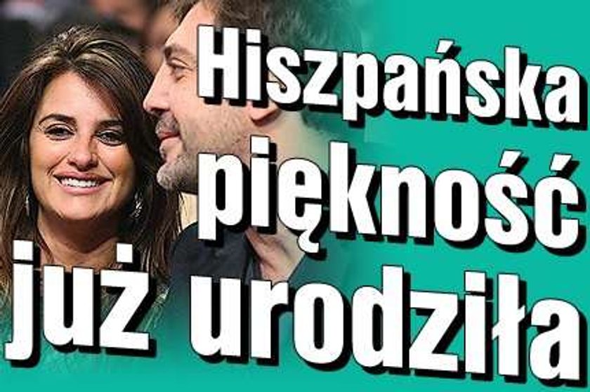 Hiszpańska piękność już urodziła