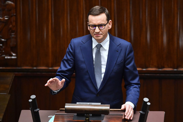 Mateusz Morawiecki w Sejmie