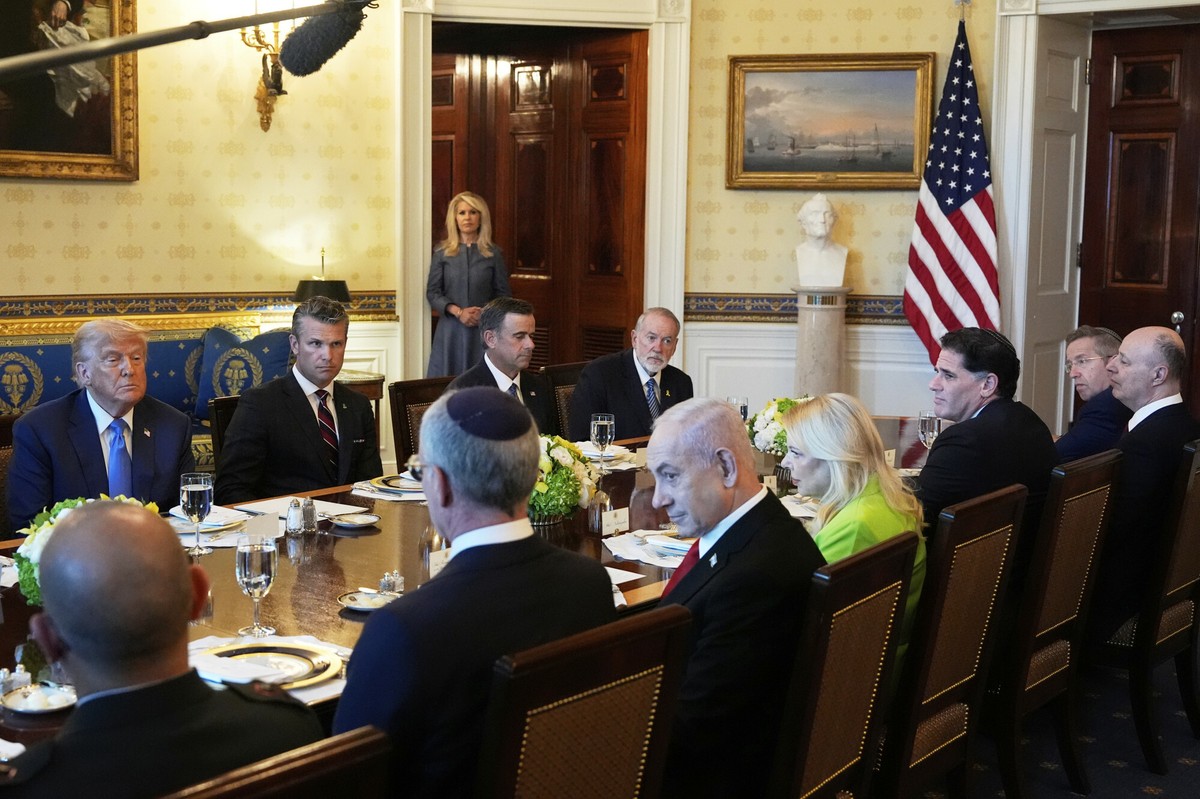 Trump drugi raz w ciągu doby spotkał się z Netanjahu w Białym Domu. Rozmowy tylko o Gazie