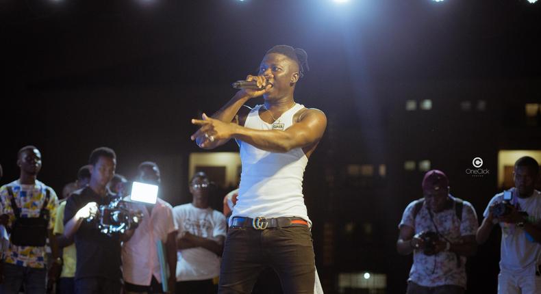 Stonebwoy shuts down WatsUp TV Legon SRC concert