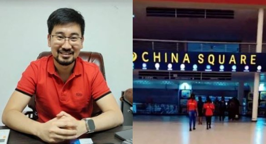 Lei Cheng alias Charlie, the businessman behind China Square and China Center