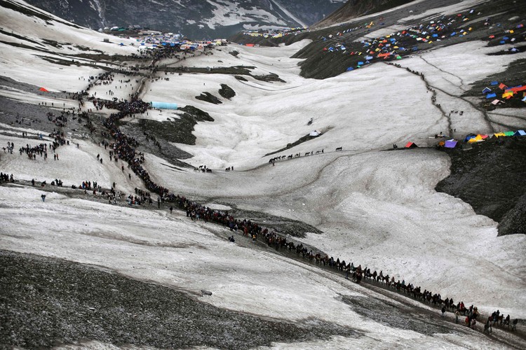 Pielgrzymka przez góry Kaszmiru