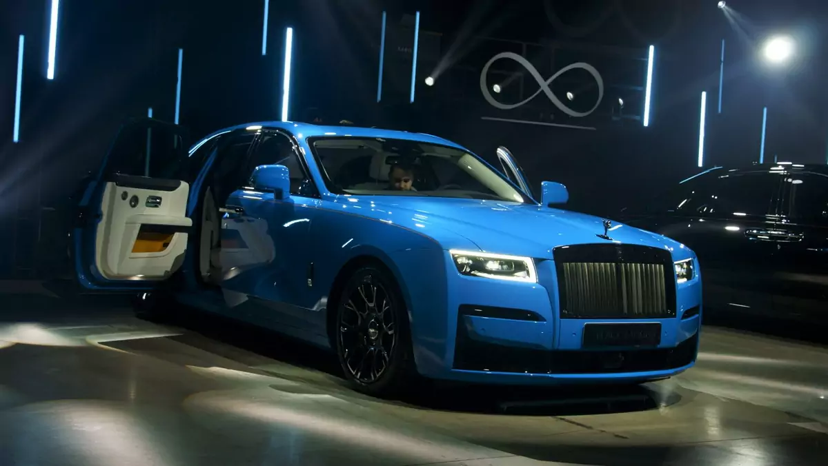 Rolls-Royce Ghost Black Badge podczas polskiej premiery