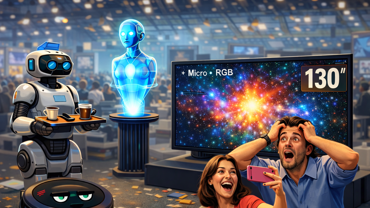 Vysávač na schody, nabíjacie lego aj ultrazvukový nôž. Glosujeme horúce novinky z CES