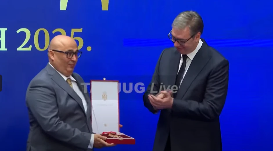 Patrik Drid dobio odlikovanje za Vidovdan