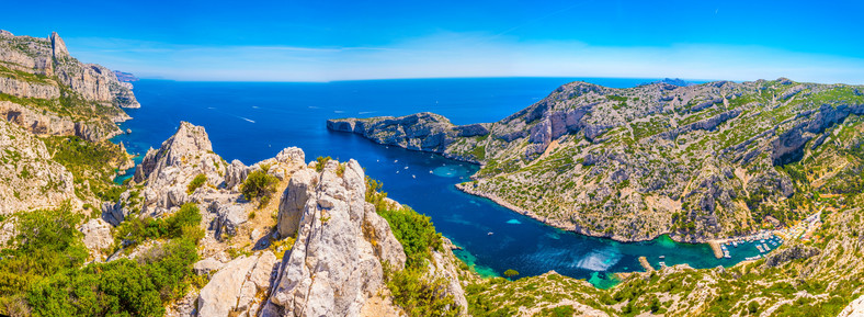 Calanques, Lazurowe Wybrzeże