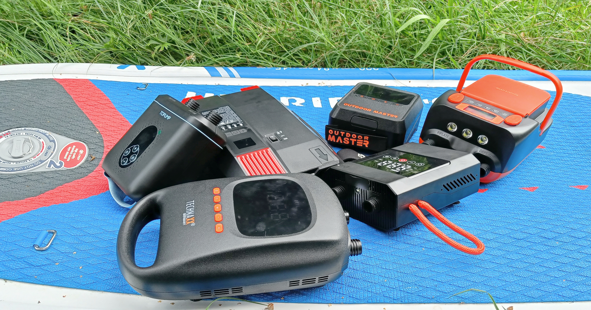 Top-5-Die-beste-elektrische-SUP-Pumpe-mit-Akku-im-Test