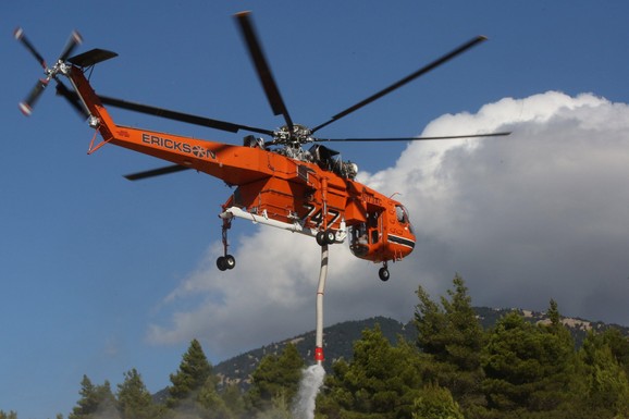 Sudarila se dva helikoptera tokom gašenja požara u Grčkoj