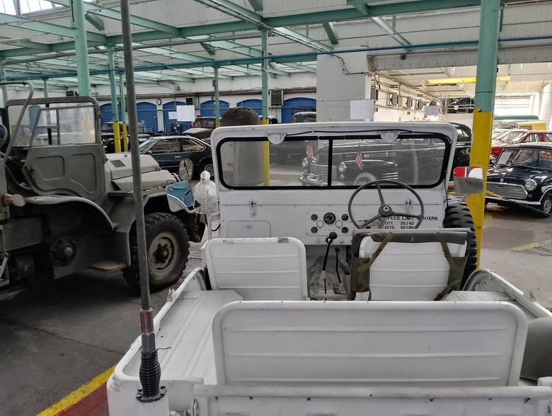 Jeep CJ-5, III generacja, prod. 1965, produkowany 1954 - 1983, 2500cm3, 75KM