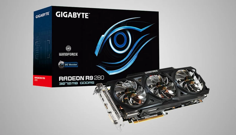 Gigabyte Radeon R9 280 WindForce 3X OC: bardzo atrakcyjna cena w relacji do wydajności