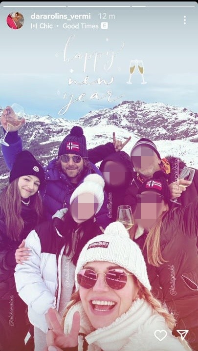 Speváčka Dara Rolins oslávila príchod roka 2023 na horách.