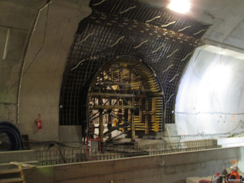 Budowa tunelu nowej zakopianki w ciągu drogi ekspresowej S7