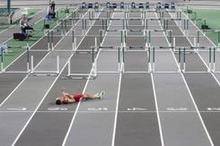 Llopis wyszedł ze szpitala. Lekkoatleta doznał wstrząsu mózgu