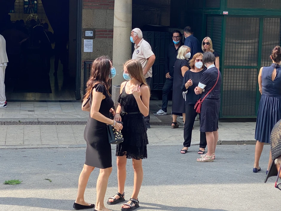 Isidora Bjelica - kremacija