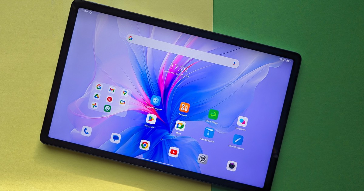 Blackview Mega 1 testte: 11,5 inç, 120 Hz ve LTE ile 250 Euro karşılığında harika tablet