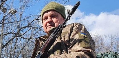 Duch bojowy Ukraińców zdaje się nie mieć granic. Zdjęcie 55-latka, który na ochotnika zaciągnął się do armii, mówi samo za siebie
