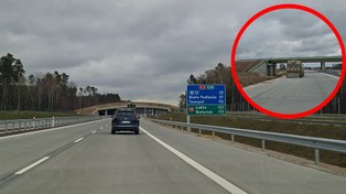 Nowa autostrada wciąż zamknięta. Najpierw przeszkodziła historia, potem śnieg i mróz