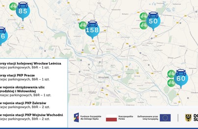 Rozrasta się sieć parkuj i jedź