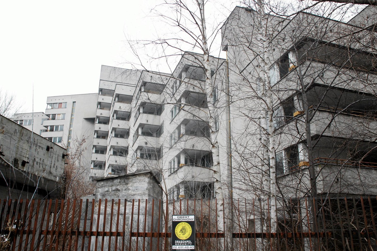 Budynek przy ul. Sobieskiego 100, zajmowany przez Federację Rosyjską