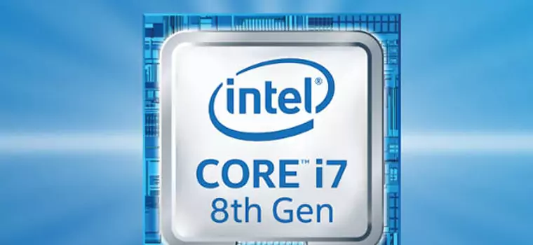 Intel Core 8. generacji o 40% wydajniejsze względem układów dla laptopów z zeszłego roku