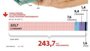 Ukraińcy wywożą euro z Polski. 80 proc. wypłat imigrantów płynie na Wschód