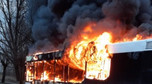 Pożar miejskiego autobusu w Skarżysku – Kamiennej