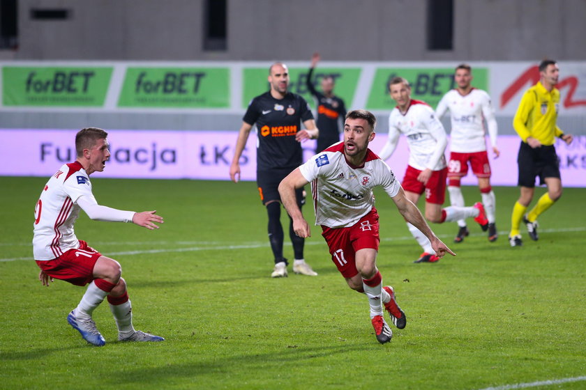 Ekstraklasa piłkarska: ŁKS Łódź - Zagłębie Lubin 3:2