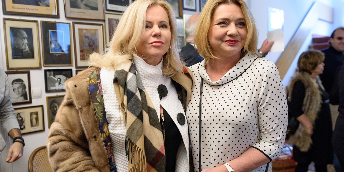 Joanna Kurowska i Małgorzata Ostrowska-Królikowska.