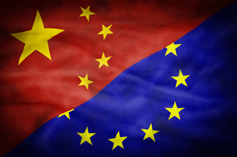 Chiny UE flagi