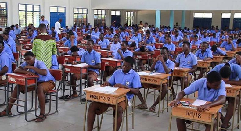 Students in an examination hall [The Guardian Nigeria]