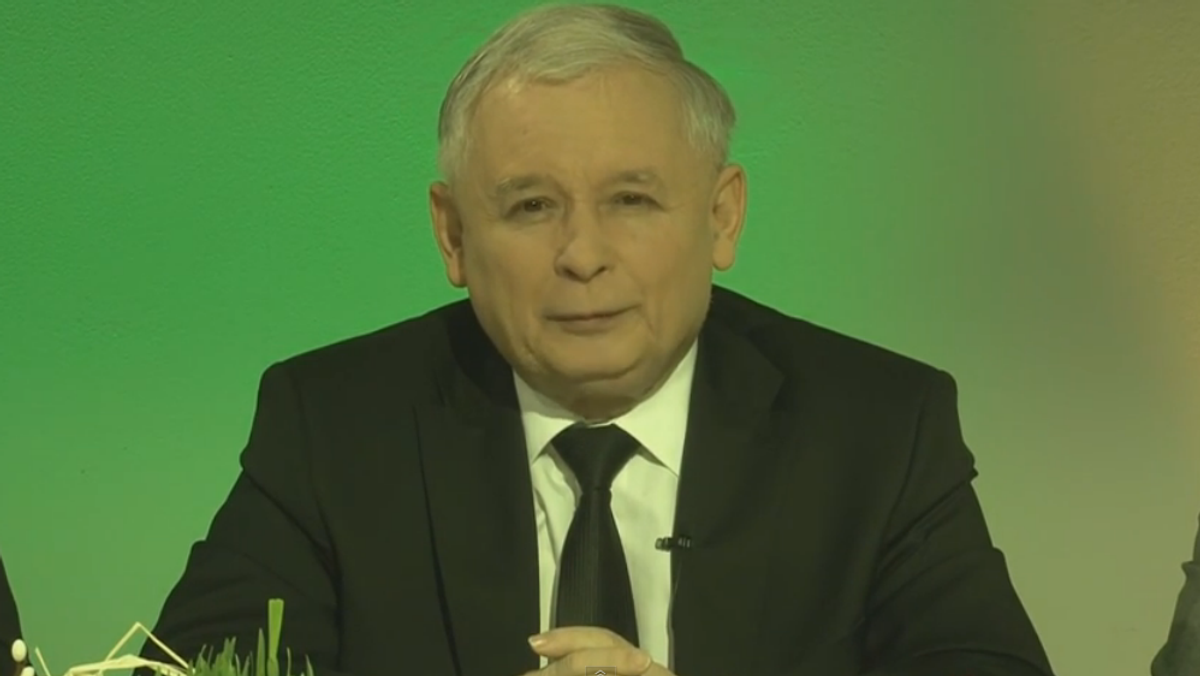 Jarosław Kaczyński PiS życzenia Wielkanoc