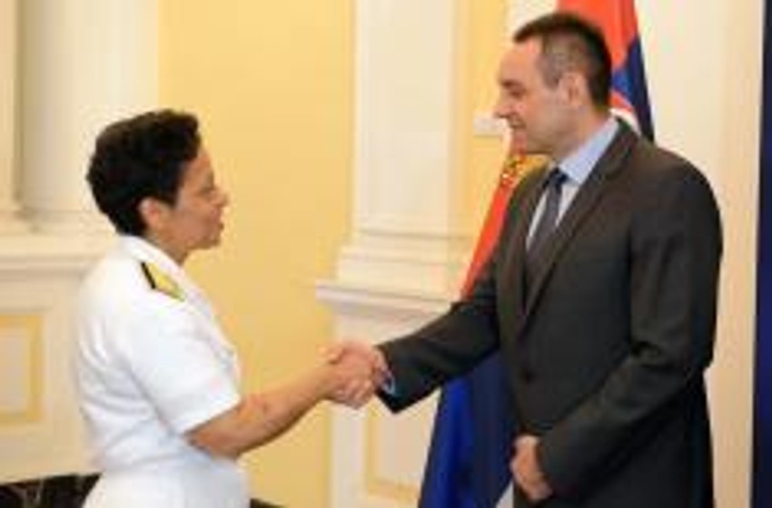 Mišel Hauard i Aleksandar Vulin