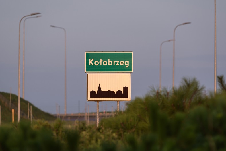 Początek obszaru zabudowanego i miejscowości